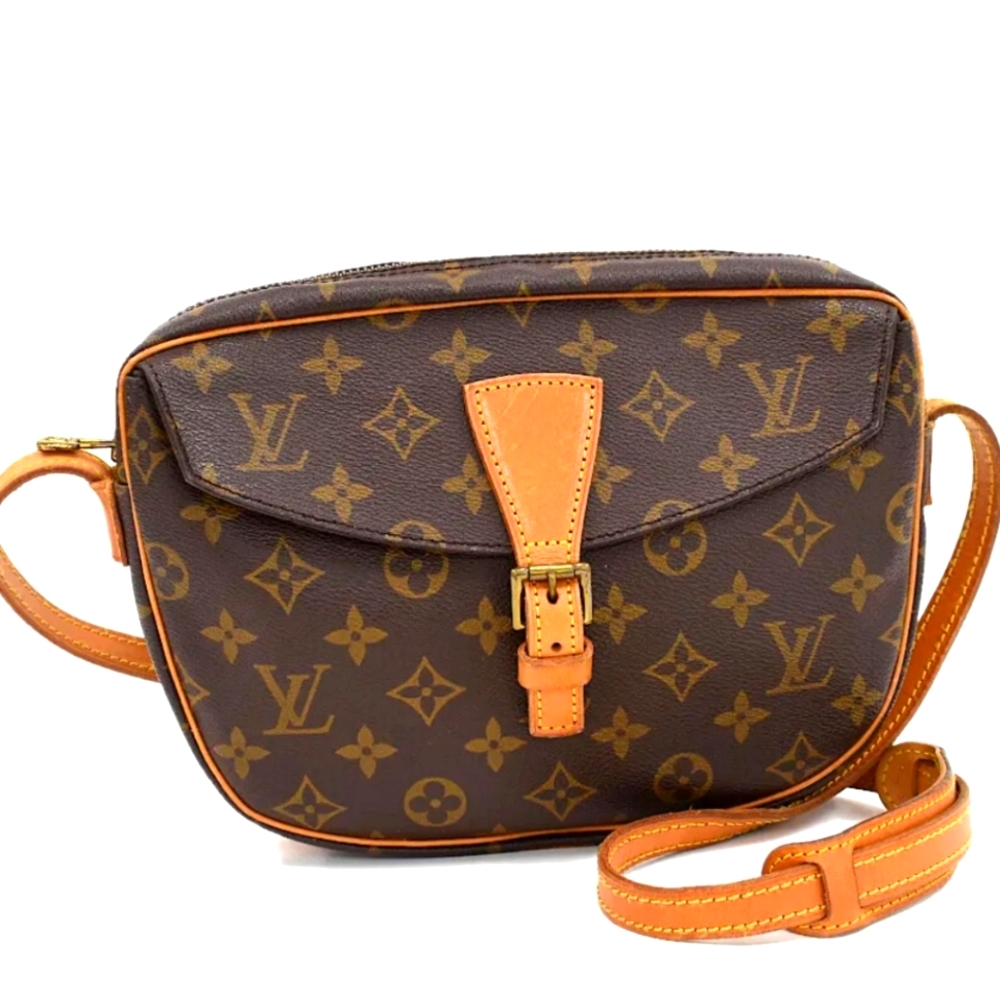LOUIS VUITTON Monogram Jeune Fille MM  Crossbody Bag